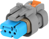 Automotive Housing, Plug, 3Pos, Key B; Product Range Te Connectivity - 22AJ2040 - Newark, An Avnet Company