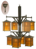 Large Chandeliers-Glass Shade - 82467 - Light Center (The)