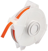 Brady B-569 Orange Indoor / Outdoor Polyester Thermal Transfer Continuous Thermal Transfer Printer Label Roll - 0.5 in Width - 100 ft Length - 76638 - 754476-76638 - R. S. Hughes Company, Inc.