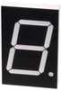 Display, Seven Segment, 57Mm, White; Led Colour Forge -- 06AC5998
