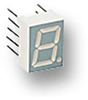 Display, Seven Segment, 10Mm, Blue; Led Color Forge - 97K0051 - Newark, An Avnet Company