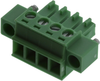 Terminal Block Pluggable, 4 Position, 28-16Awg; Pitch Spacing Weidmuller - 94C3160 - Newark, An Avnet Company