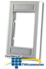 Legrand - Ortronics Single Gang Series II Faceplate, low.. - OR-40300158 - TelephoneStuff.com