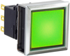 Pb Switch, Spdt, 0.1A, 125Vac, Grn; Product Range Idec - 94AC0552 - Newark, An Avnet Company