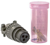 Circular Connector Plug, Size 12, 3 Position, Cable; Military Specification Amphenol Industrial - 85C4134 - Newark, An Avnet Company