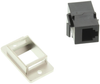 Modular Coupler, Rj11, Jack, 4-Wire, Blk; In Line Connector A Black Box - 50M1165 - Newark, An Avnet Company