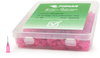 Fisnar QuantX™ 8001088-500 Straight Blunt End Needle Pink 0.5 in x 20 ga - 8001088-500 - Ellsworth Adhesives