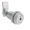 VISE ACTION® Compression Latch, Small Size, 4 mm Hex Recess, Zinc Alloy, Powder Coated, Silver - E3-56-87 - Southco