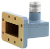 WR-137 to Type N Female Waveguide to Coax Adapter CMR-137 with 5.85 GHz to 8.2 GHz C Band in Aluminum, Paint -- FMWCA1049 - Image