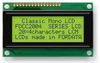 Display, Alphanumeric, 20X4, Yellow Grn; Character Count X Line Fordata - 02AC9721 - Newark, An Avnet Company