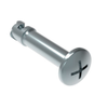 DZUS® Quarter-Turn Stud, Size 4, Phillips Recess #2, Steel, Chrome Plated - D8-314-727-170 - Southco