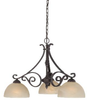 190048722 Mid. Chandeliers-Glass Down - 399105 - Capital Lighting, Inc.