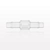 Straight Connector, Barbed, Natural - 61952 - Qosina Corp.