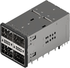 I/o Conn, Zqsfp+, Rcpt, 152Pos, Th; No. Of Contacts Te Connectivity - 72AC7621 - Newark, An Avnet Company