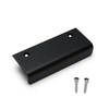 STAINLESS EDGE PULL MATTE BLACK - SN-120/BL - SN-120BL - Sugatsune America, Inc.