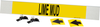 Brady B-681, B-883 Black on Yellow Polyester Strap-On Pipe Marker - 3 1/2 in Character Height - Printed Msg = LIME MUD with Left Arrow - 5718-HPHV - 754476-59720 - R. S. Hughes Company, Inc.