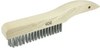 Plater's Brush, Stainless Fill, 4 X 18 Rows, Shoe Handle - 44240 - Weiler Abrasives