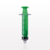 Medallion® Syringe, Male Luer Lock, Dark Green - C1039 - Qosina Corp.