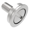 Flush Screw Assembly, 8-32 Thread, Slotted Recess, Stainless Steel, Passivated -- F5-832-16 - Image