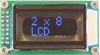 Alphanumeric Lcd Display, 16, 8 X 2, Blue, 5.56 Mm, Transmissive Rohs Compliant Midas - 52Y1042 - Newark, An Avnet Company
