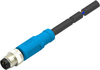 Sensor Cord, 4P, M8 Plug-Free End, 1.5M; Connector Type A Te Connectivity - 27AJ3030 - Newark, An Avnet Company
