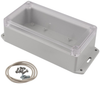 Small Enclosure, Pc, White/clear; Enclosure Type Hammond - 29AH0247 - Newark, An Avnet Company