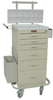 Six Drawer Mini Line Phlebotomy Cart Package with Key L.. - 3256KPB - Harloff Company, Inc. (The)