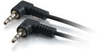 1.5ft 3.5mm Right Angled M/M Stereo Audio Cable -- 2206-40582-002 - Image