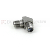 RA SMA Female (Jack) to SMA Female (Jack) Adapter, Passivated Stainless Steel Body, 1.25 VSWR - SM5260 - Fairview Microwave Inc.