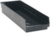 Economy 4 Shelf Bin, Black; Bin Colour Quantum Storage - 44AC6807 - Newark, An Avnet Company