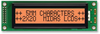 Display, Alphanumeric, 20X2, Amber; Character Count X Line Midas - 03AC3470 - Newark, An Avnet Company