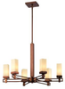 F167370 Mid. Chandeliers-Glass Up - 415375 - Capital Lighting, Inc.