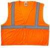 Ergodyne Glowear 8210HL High-Visibility Orange Small/Medium Polyester Mesh High-Visibility & Reflective Vest - 1 Pockets - Fits 36 to 44 in Chest - 720476-21013 - 720476-21013 - R. S. Hughes Company, Inc.