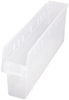 Store-More 8 Shelf Bin, Clear; Bin Colour Quantum Storage - 42AC5876 - Newark, An Avnet Company