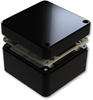Enclosure, Heavy Duty, Diecast, Ip68, Pcb Box, 90 Mm, 125 Mm, 125 Mm, Aluminium, Black Rohs Compliant Deltron Enclosures - 06X9302 - Newark, An Avnet Company