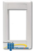 Hubbell Infin-e-Station Faceplate Frame - Single Gang - IMF1 - TelephoneStuff.com