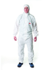 3M 4545 White 2XL Polyethylene/Polypropylene Disposable General Purpose & Work Coveralls - Fits 45 to 49 in Chest - 046719-46810 - 046719-46810 - R. S. Hughes Company, Inc.