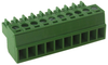 Terminal Block Pluggable 10 Position, 26-16Awg; Pitch Spacing Multicomp Pro - 04R6976 - Newark, An Avnet Company