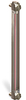 Standard Steel Liquid Level Gage, 11” Centerline, Front Mount M12 X 1.75 - B1559-11100VM1W - Oil-Rite Corp.
