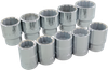 10 Pieces 12 Point Standard SAE Socket Set - 45110 - Gray Tools Canada Inc.