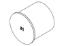 ST-B Plugs for Membranes- Suitable for Multi-Membrane Cable Entry Plates & Cable Grommets - 42831 - icotek Corp