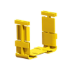 Fiber Raceway Snap-Fit Joiner, 4x4 - FRAJ3Y - Belden Inc.
