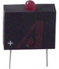 INDICATOR, CIRCUIT BOARD, LED, 2MM, SINGLE TOP VIEW, RED - 70081771 - Allied Electronics, Inc.