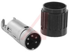 connector,circular din,str male cable conn,5 silver-plated solder contact,ip40 - 70013411 - Allied Electronics, Inc.