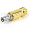 2.92mm Female (Jack) to Mini SMP Male (plug) Full Detent Adapter, 1.35 VSWR -- SM8925 - Image