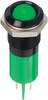 Led Indicator, Panel, 14Mm, Green, 12V; Led Colour Apem - 91Y6881 - Newark, An Avnet Company