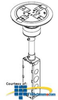 Legrand - Wiremold RC7 Series Multi-Service Poke-Thru.. - RC7ATC - TelephoneStuff.com