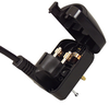 EARTHED SCHUKO TO UK CONVERTER PLUG - SCP3 - PowerConnections
