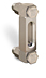 Standard Aluminum Liquid Level Gage, 3” Centerline, 1/4