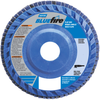 Norton BlueFire ZA Coarse Center Mount Plastic Flat Flap Disc - 66623399160 - Norton Abrasives